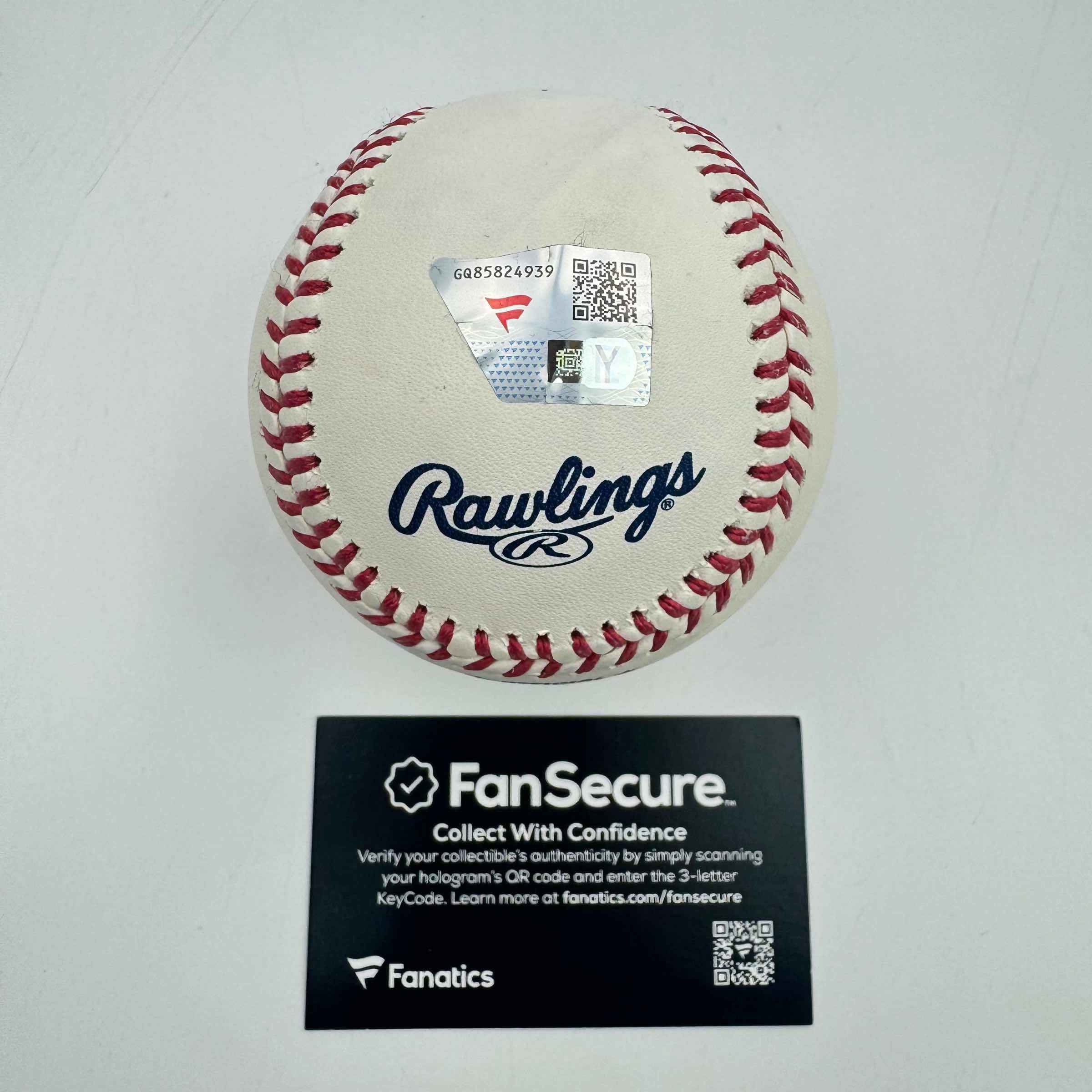 Autographed/Signed Jack Flaherty Rawlings Official Major League Baseball ROML Fanatics COA