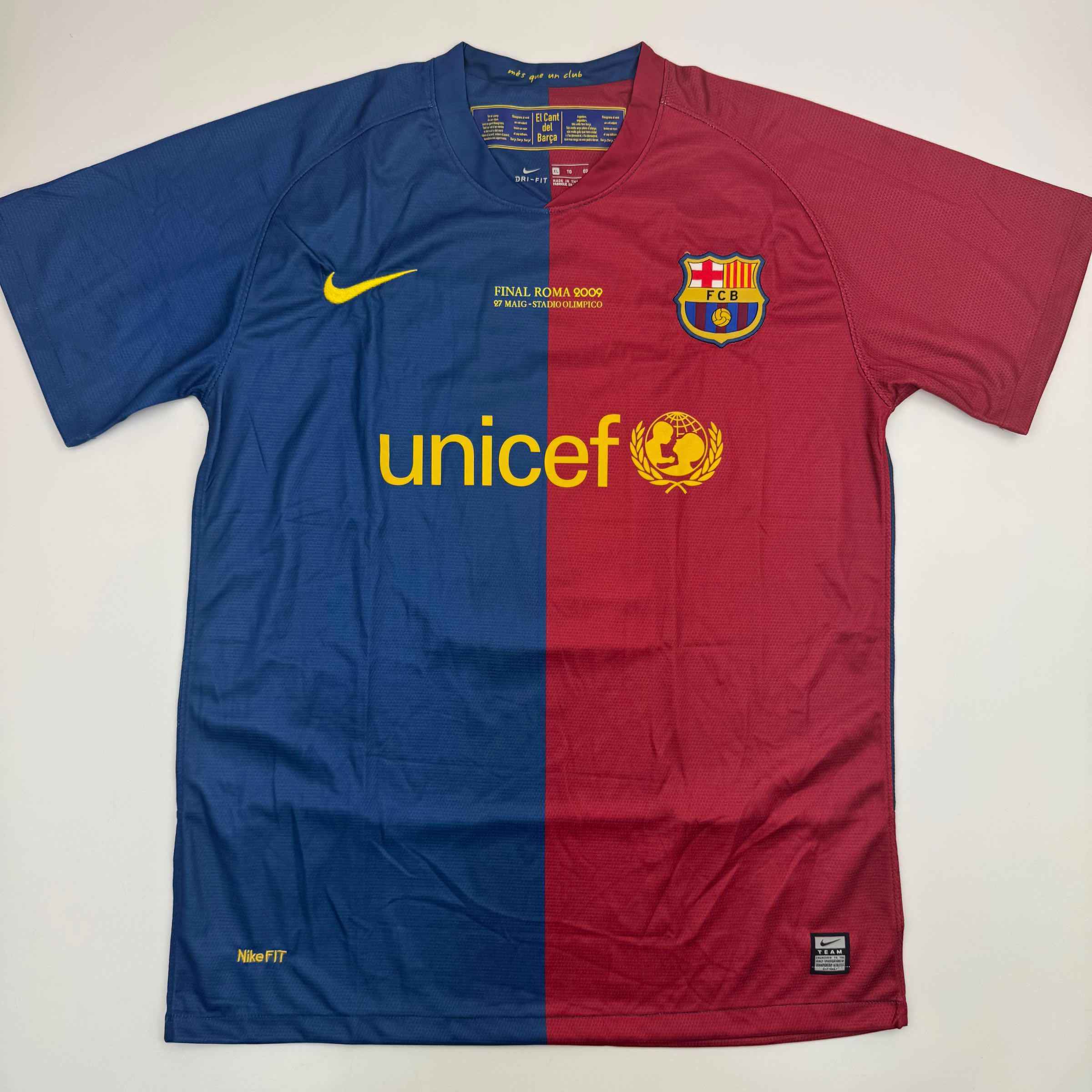 Autographed/Signed Andres Iniesta FC Barcelona Soccer Jersey Beckett BAS COA