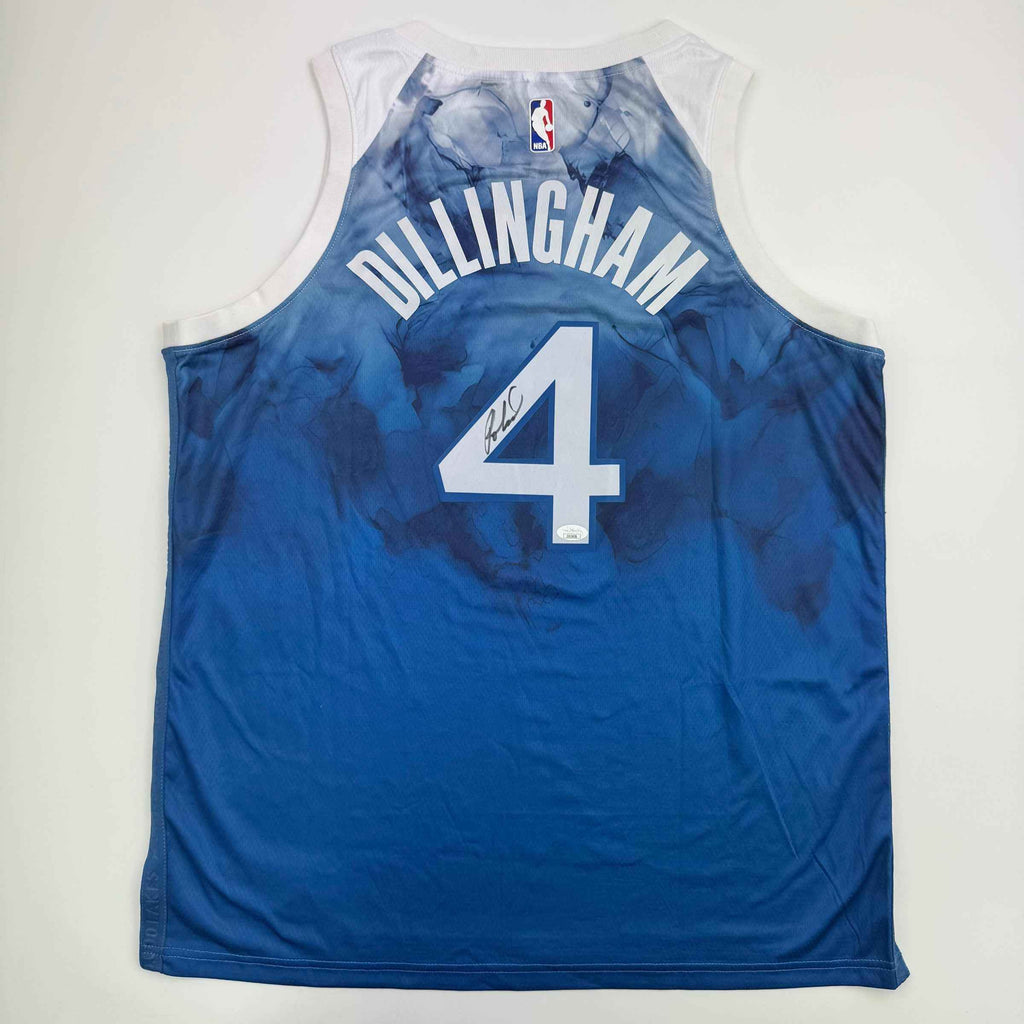 Autographed/Signed Rob Dillingham Minnesota Blue Basketball Jersey JSA COA