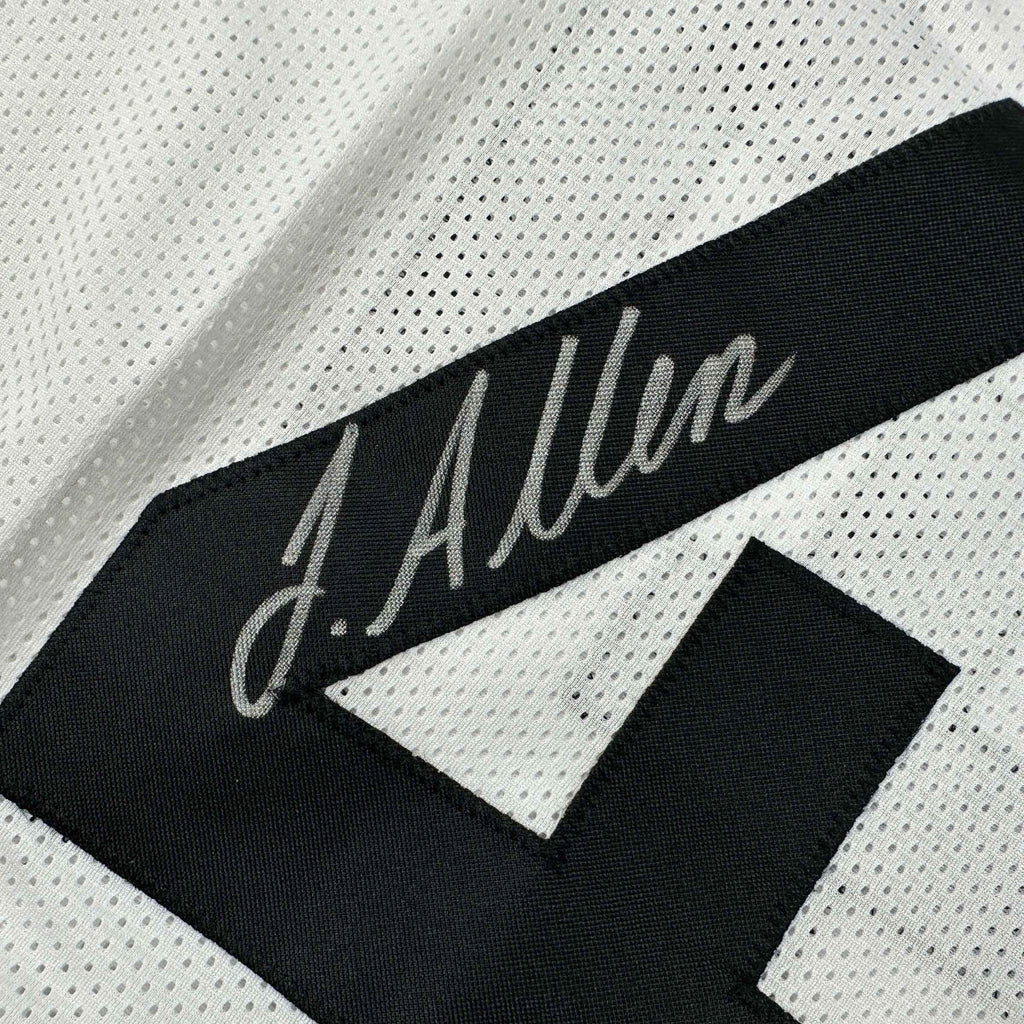 Autographed/Signed Josh Allen Jacksonville White Football Jersey JSA COA