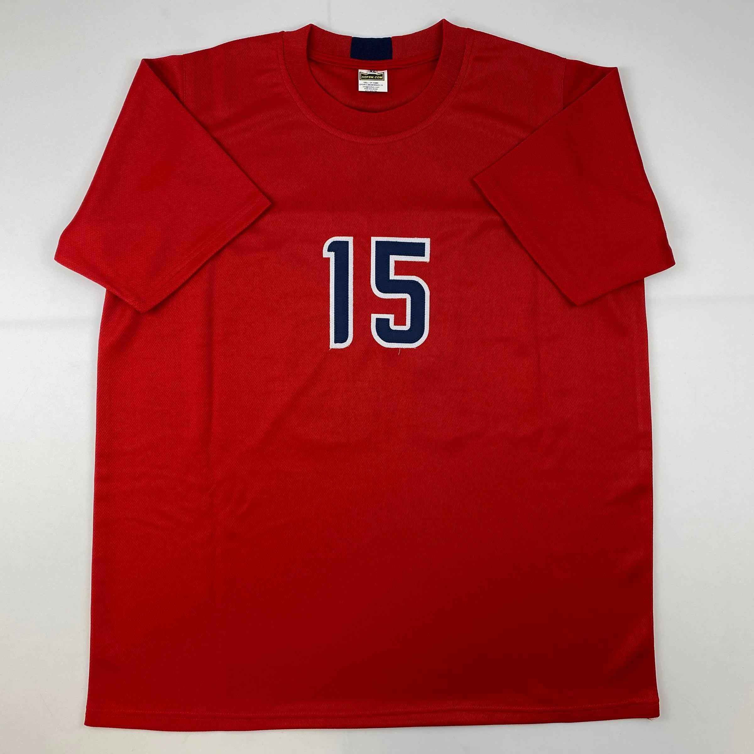 Autographed/Signed Megan Rapinoe Red Soccer Team USA United States World Cup Jersey JSA COA