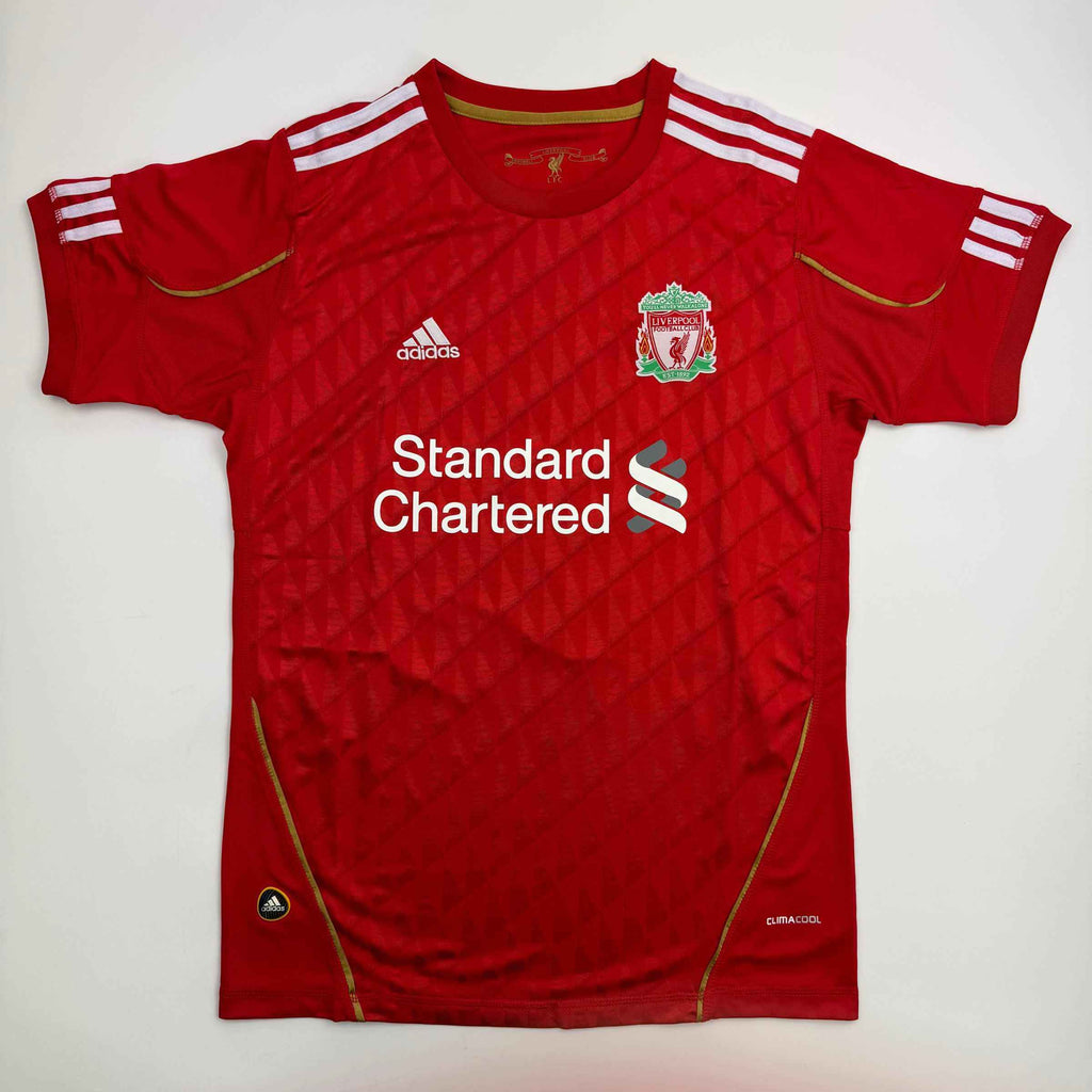 Autographed/Signed Fernando Torres Liverpool Red Soccer Jersey Beckett BAS COA