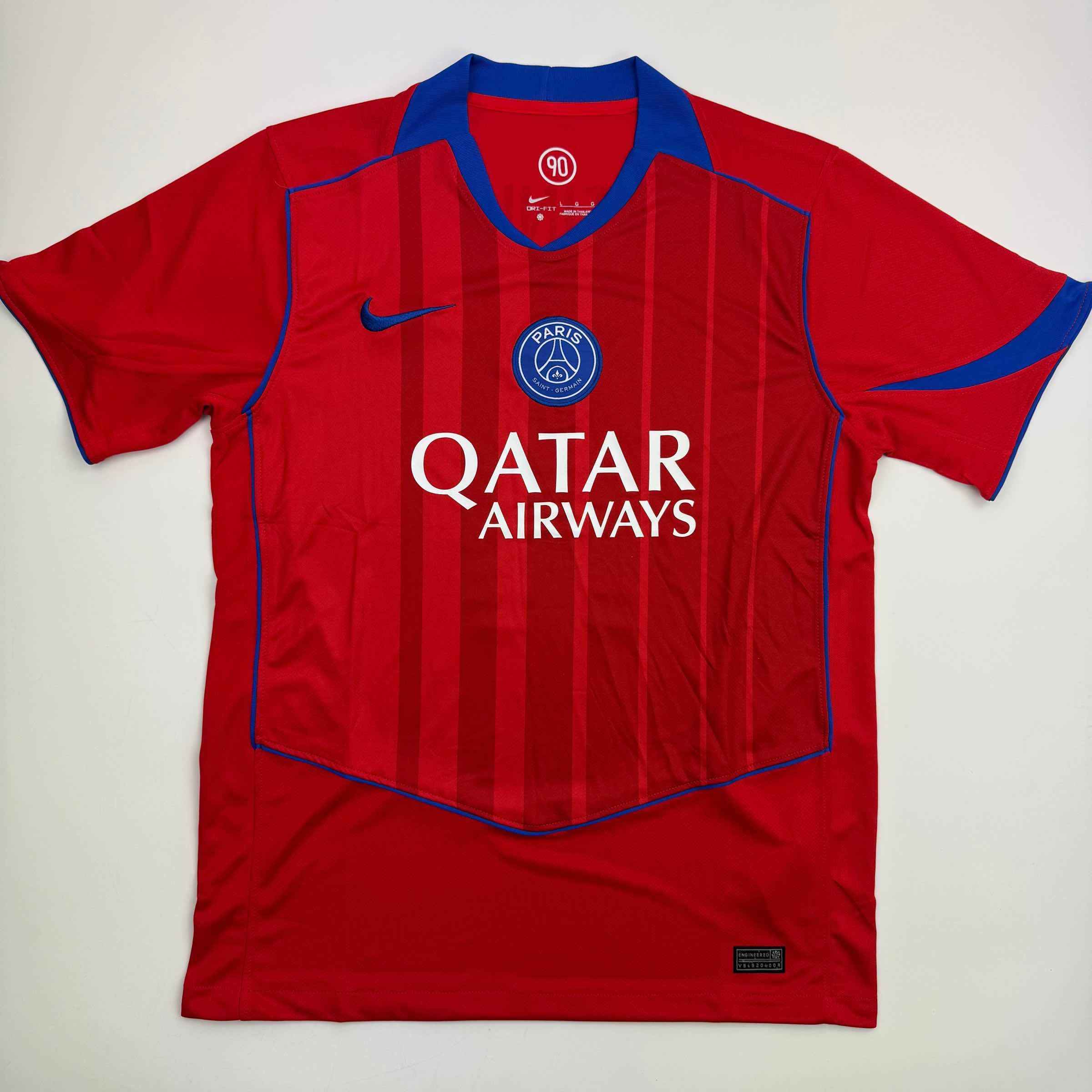Autographed/Signed Vitinha PSG Paris Saint Germain Red Soccer Futbol Jersey Beckett BAS COA