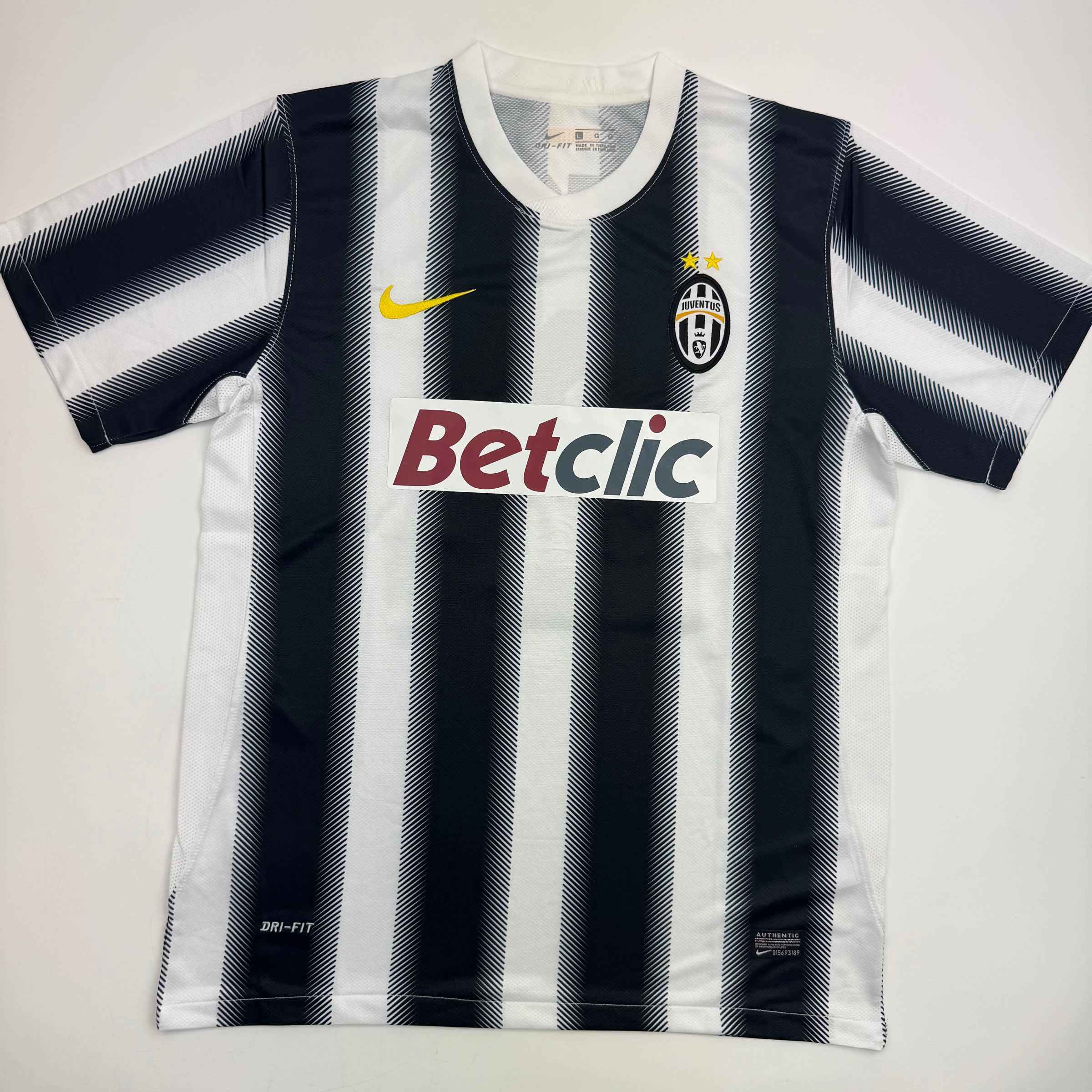 Autographed/Signed Andrea Pirlo Juventus White Soccer Jersey Beckett BAS COA