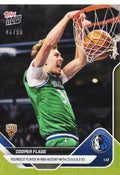 2025 Topps Now Cooper Flagg #124 Gold Foil /50 Dallas Mavericks Rookie RC Basketball Card