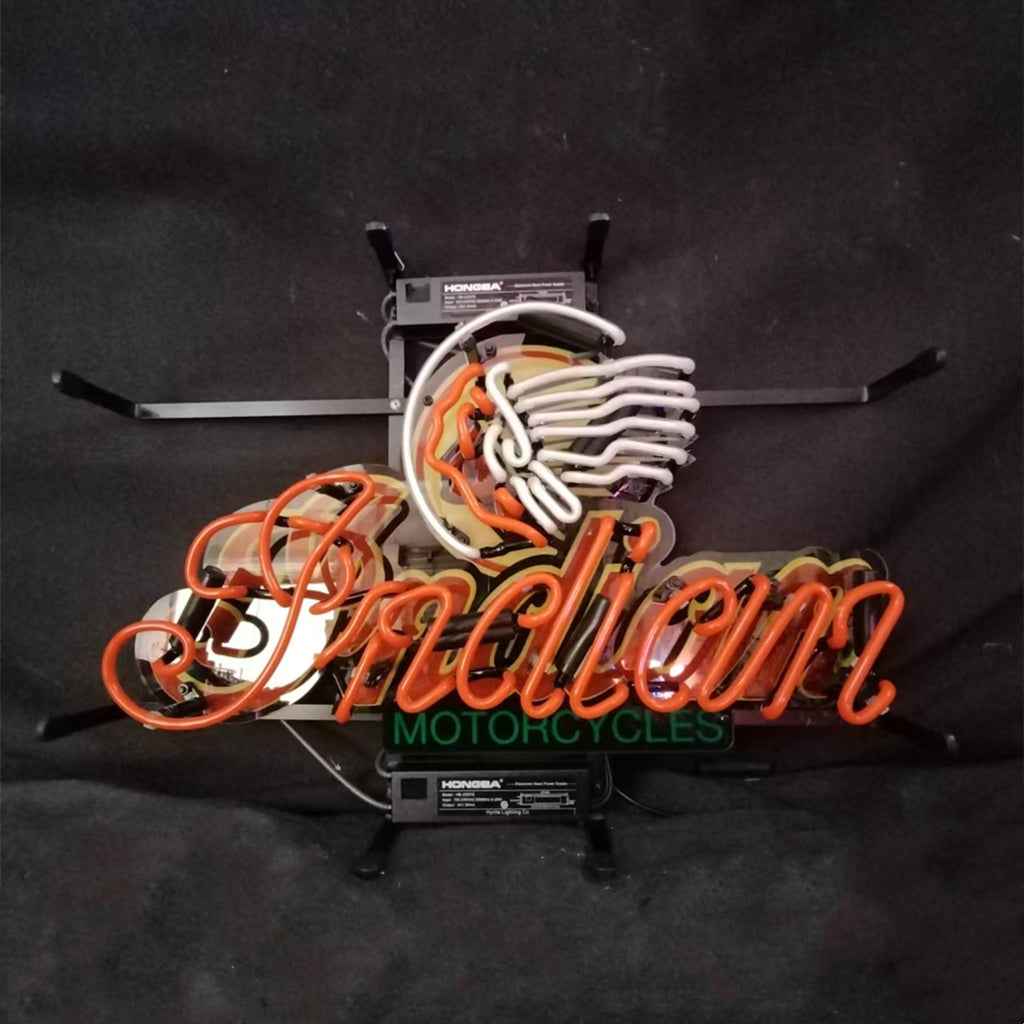 Indians Motorcycle Neon Signs