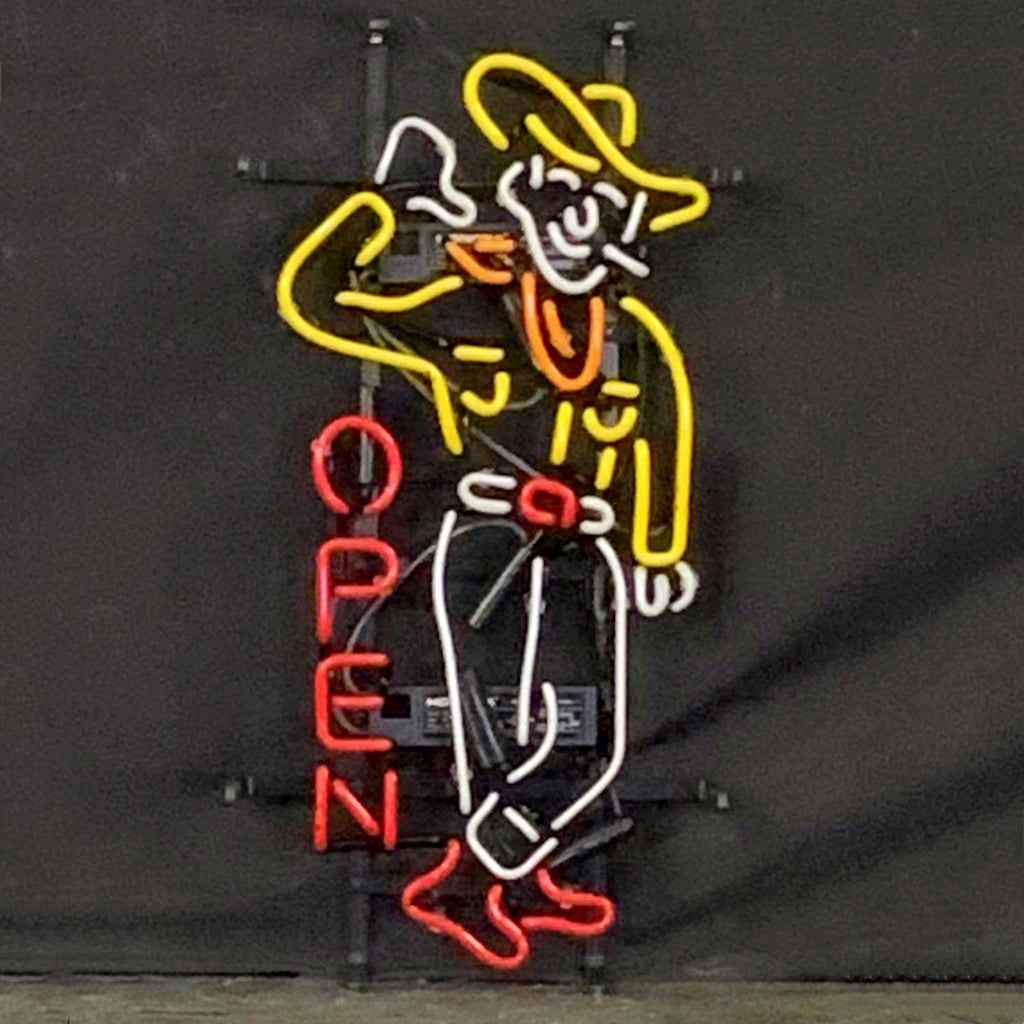Las Vegas Cowboy Open Neon Signs