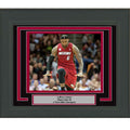 Framed LeBron James Miami Heat 8x10 Basketball Photo