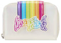 Lisa Frank Rainbow Logo Zip Around Wallet