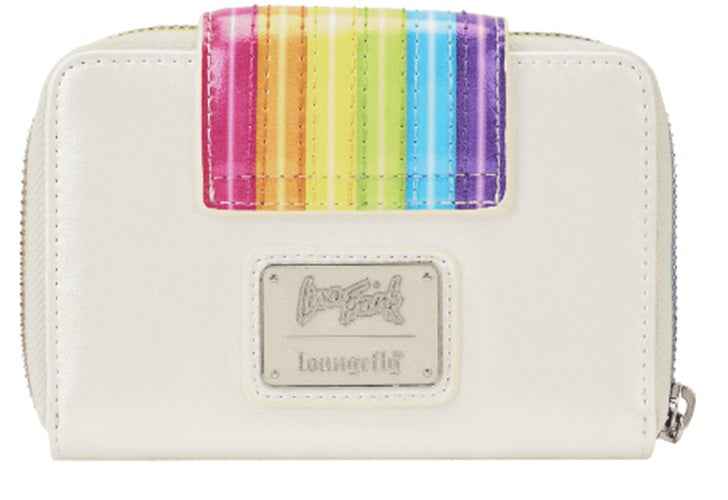 Lisa Frank Rainbow Logo Zip Around Wallet