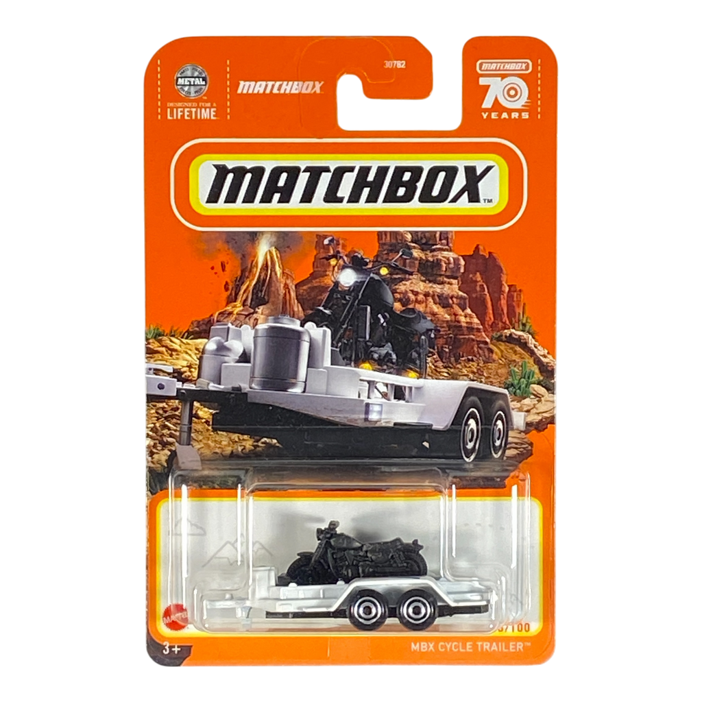 Matchbox MBX Cycle Trailer - 70 Years Series 63/100