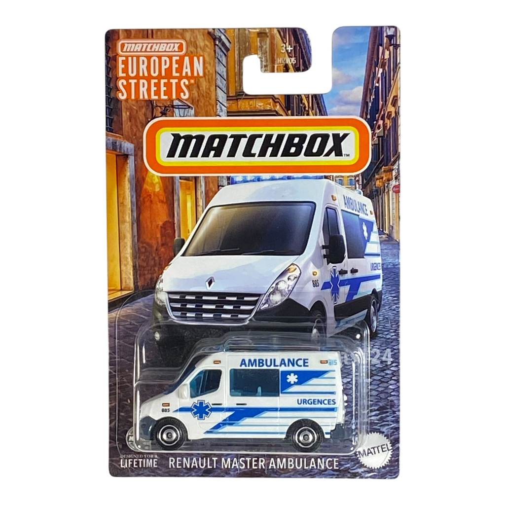 Matchbox Renault Master Ambulance European Streets