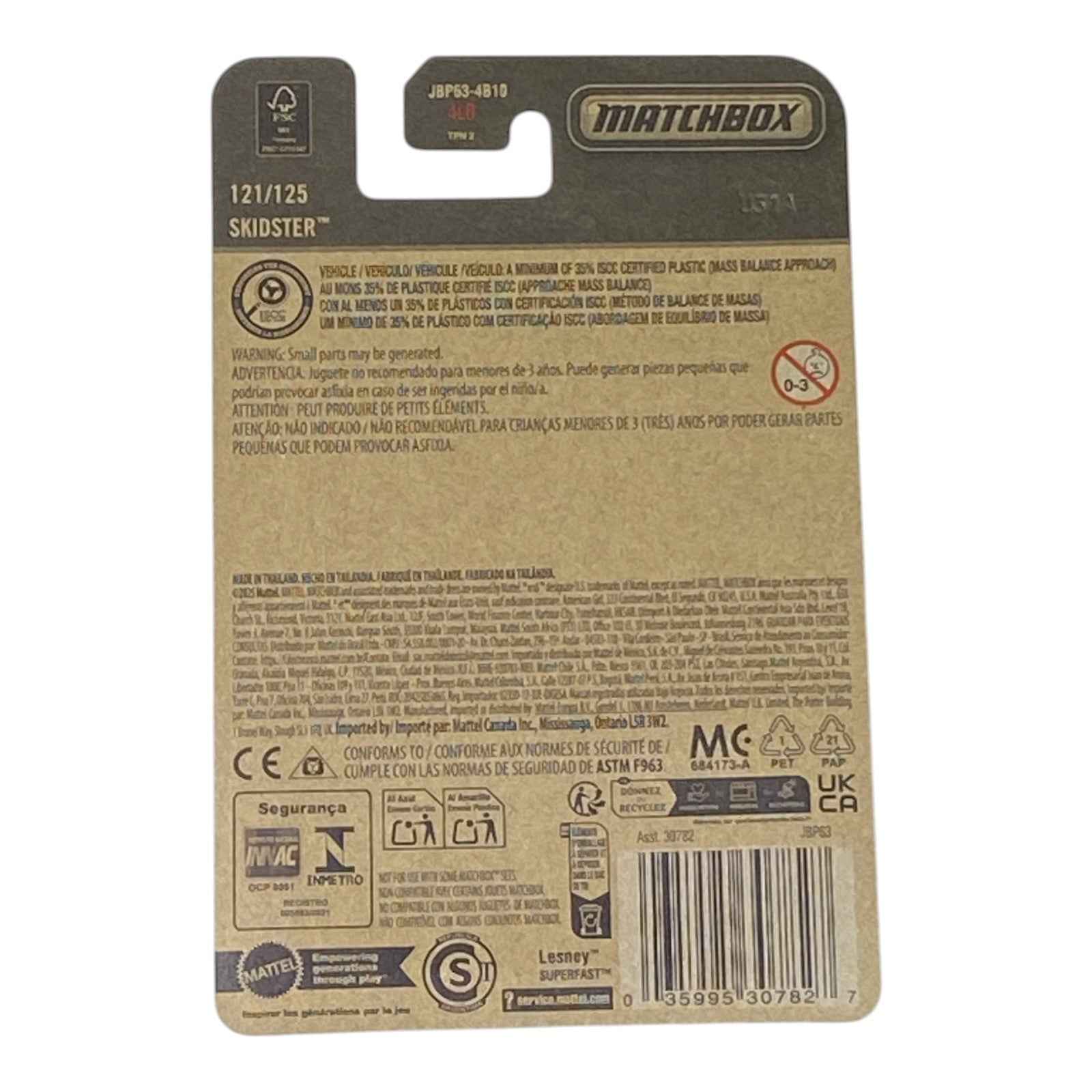 Matchbox Skidster - 2025 Matchbox Series 121/125