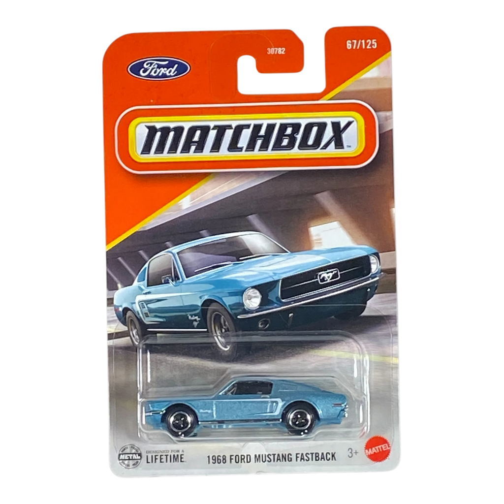 Matchbox 1968 Ford Mustang Fastback - 2025 Matchbox Series 67/125