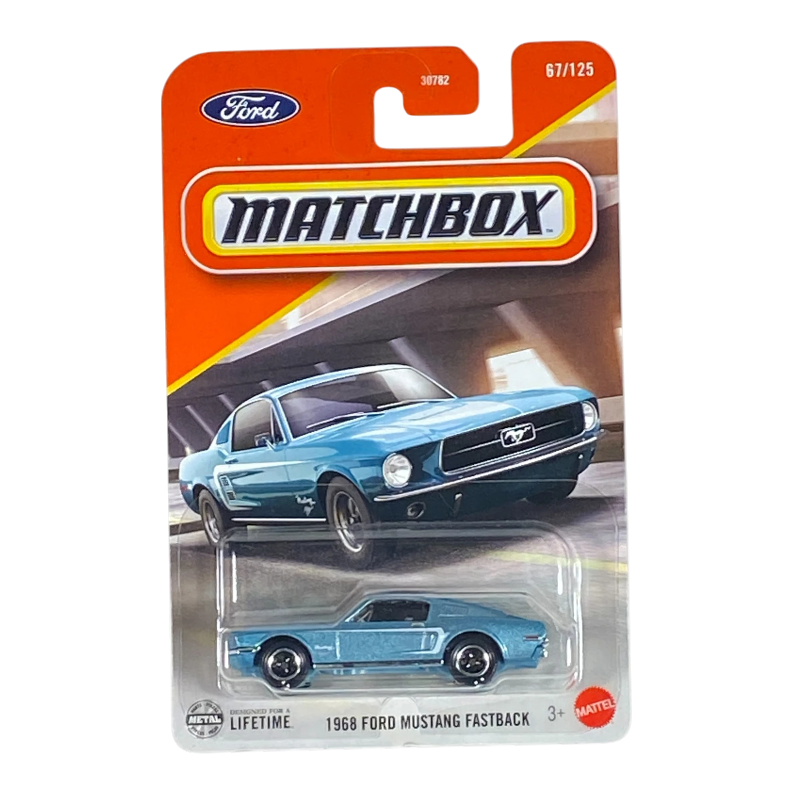Matchbox 1968 Ford Mustang Fastback - 2025 Matchbox Series 67/125