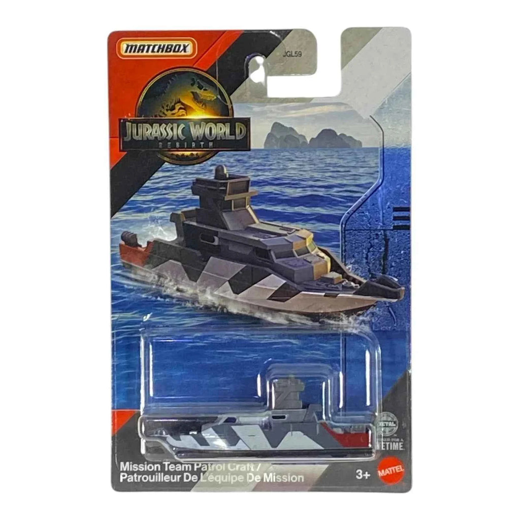 Jurassic World Matchbox Legacy Collection Vehicles Set of 3