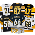 Autographed/Signed Pittsburgh Hockey Jersey Mystery Box with PSA JSA or Beckett COA