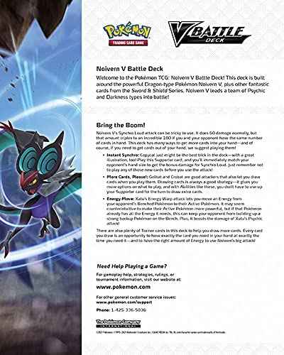 Pokemon TCG V Battle Deck: Noivern V Themed Deck