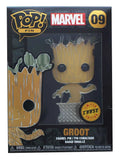 POP! Pin Baby Groot Marvel Guardians of the Galaxy Silver Pot Chase