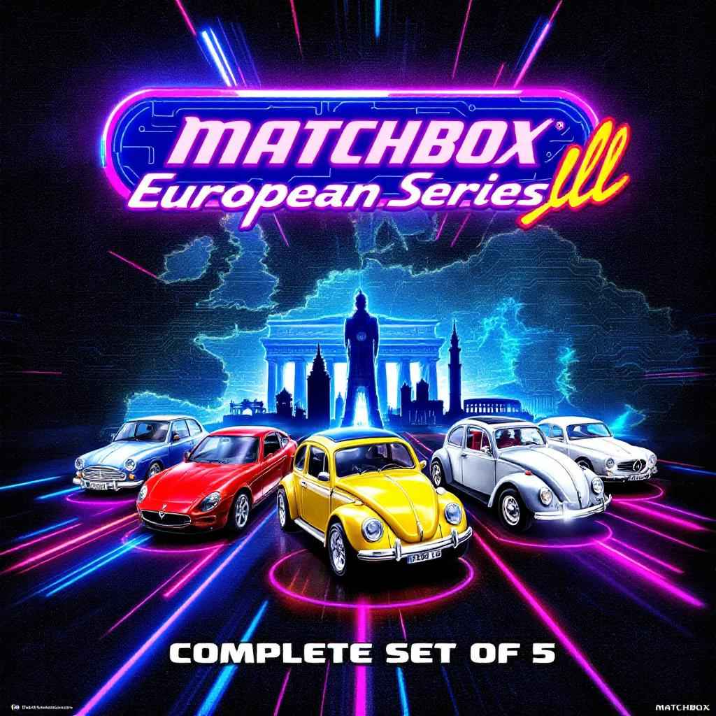 Matchbox European Series ll - Complete Set of 5