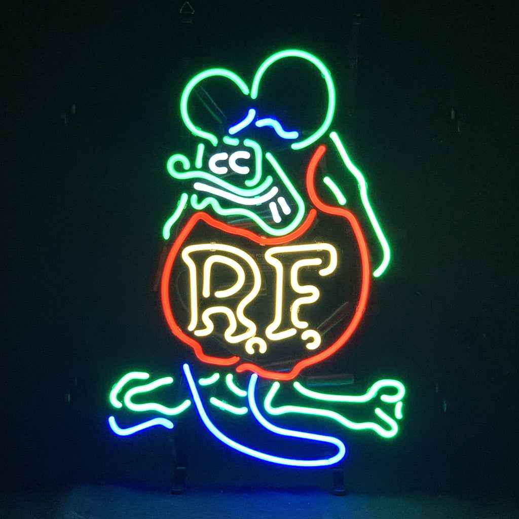 RF Rat Fink Mouse Neon Signs