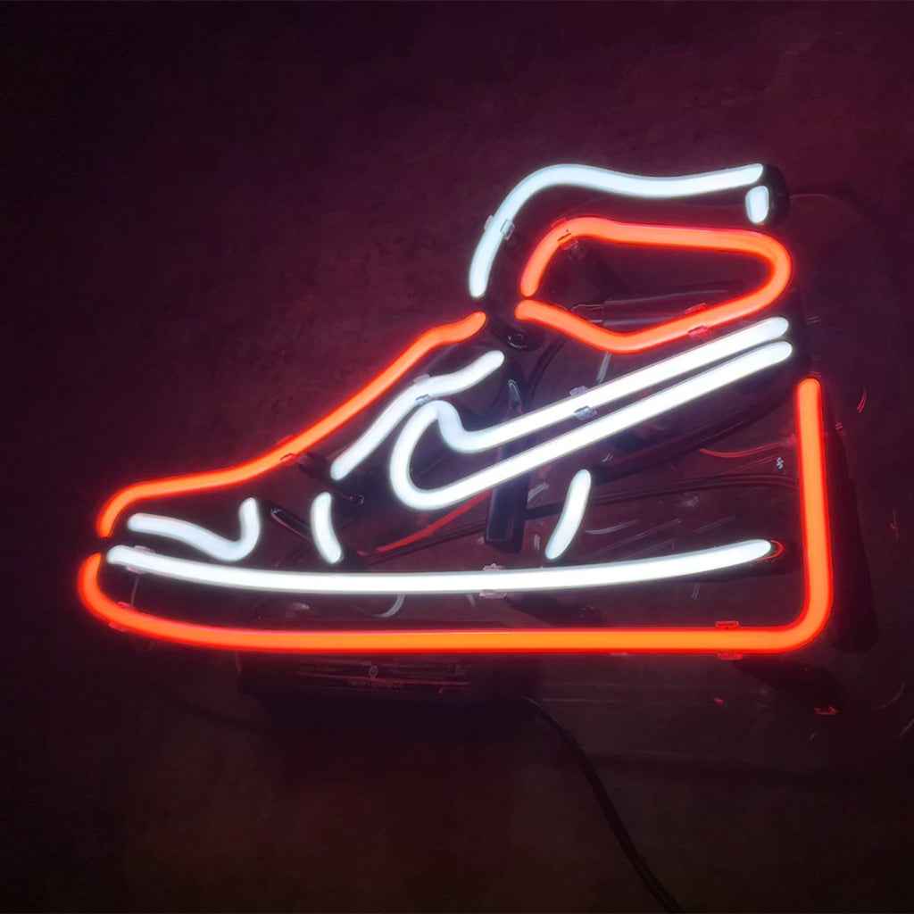 Red Sneaker Neon Signs Light