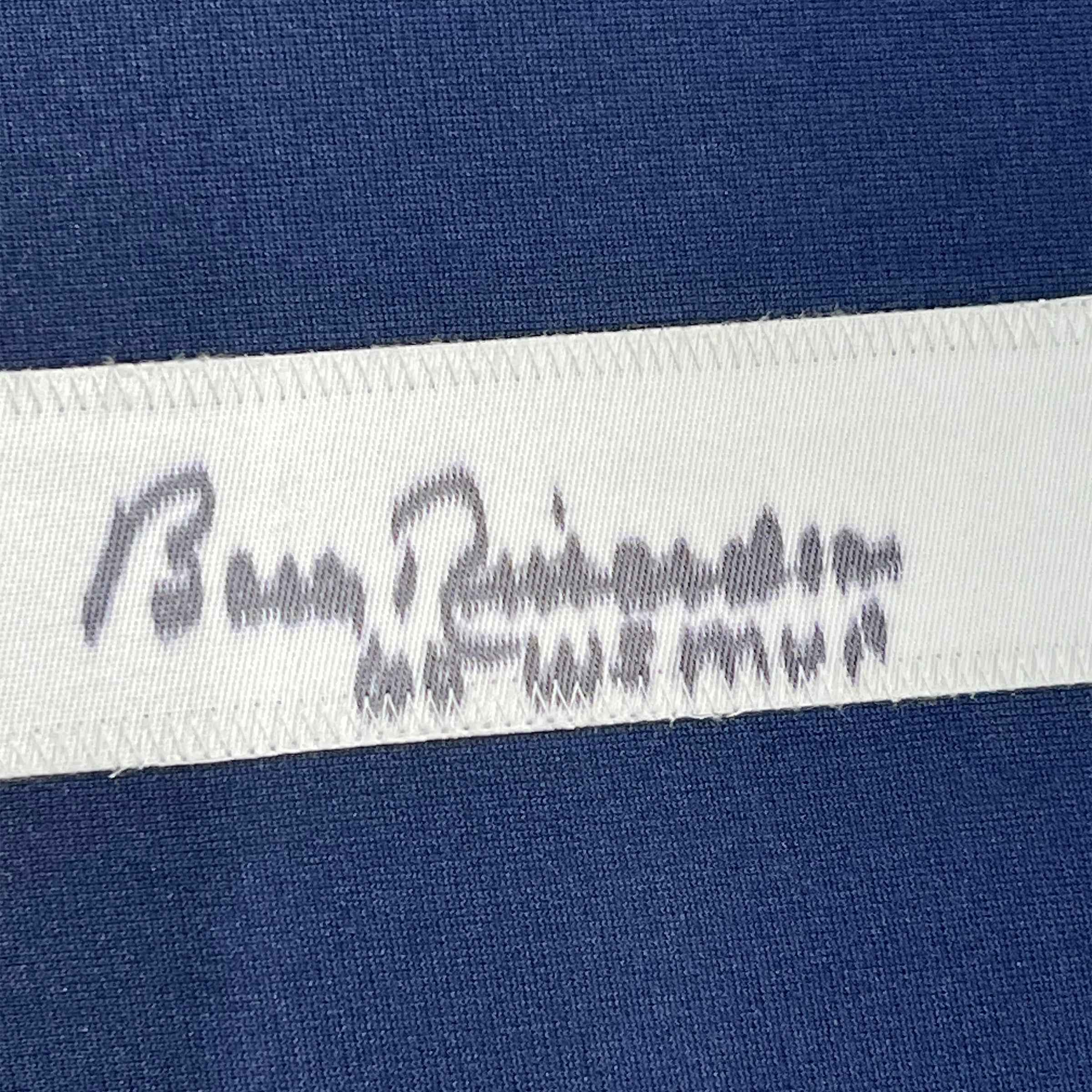 Framed Autographed/Signed Bobby Richardson 60 WS MVP 35x39 New York Blue Baseball Jersey JSA COA