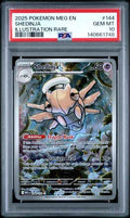 Graded 2025 PKM MEG EN Shedinja #144 Illustration Rare Trading Card Game PSA 10 Gem Mint