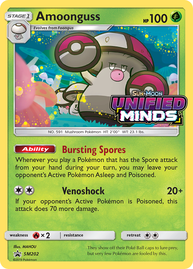 Amoonguss (Prerelease) SM202/248 - SM Promos Holofoil