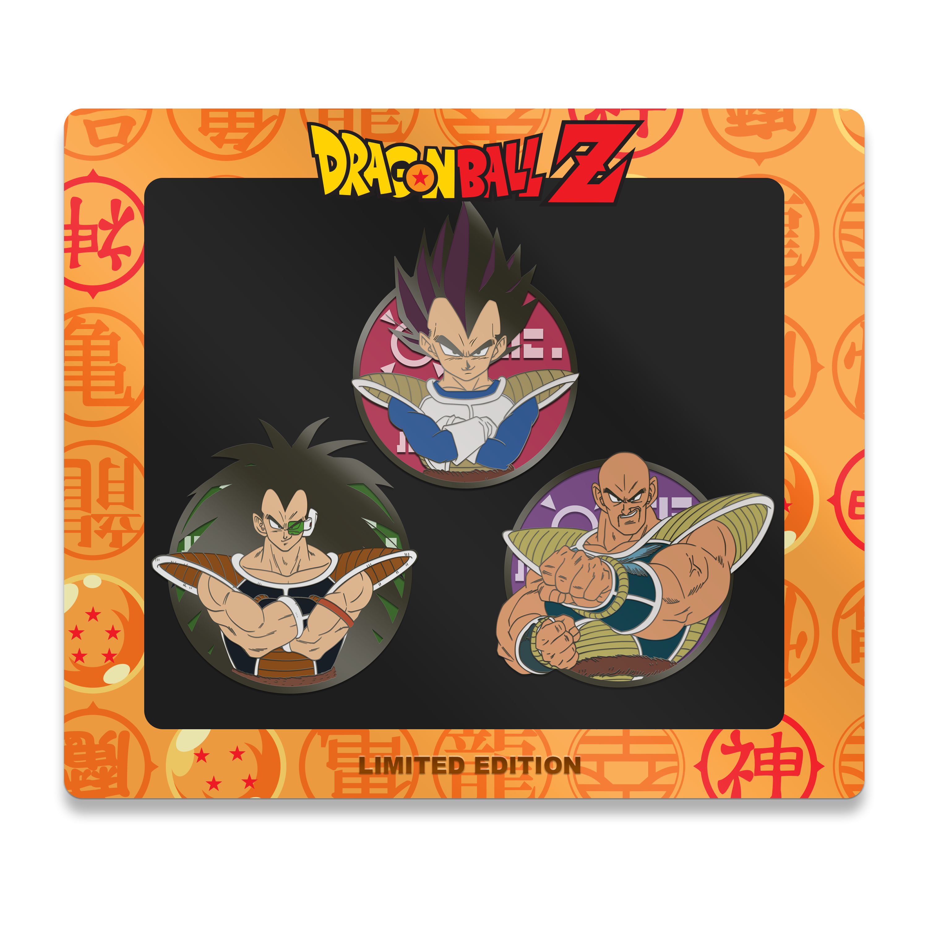 Pin Club: Saiyan Villains Pin Set