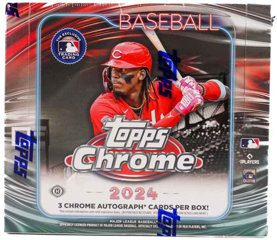 2024 Topps Chrome Baseball Hobby Jumbo Box