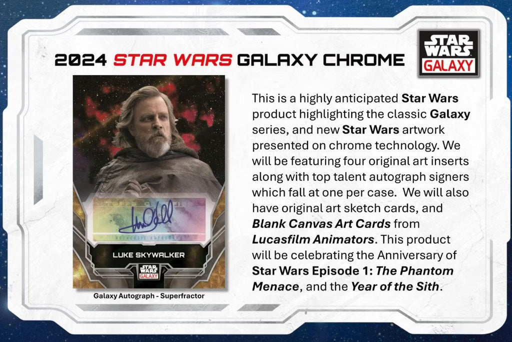 Star Wars Chrome Galaxy Hobby Box (Topps 2024)