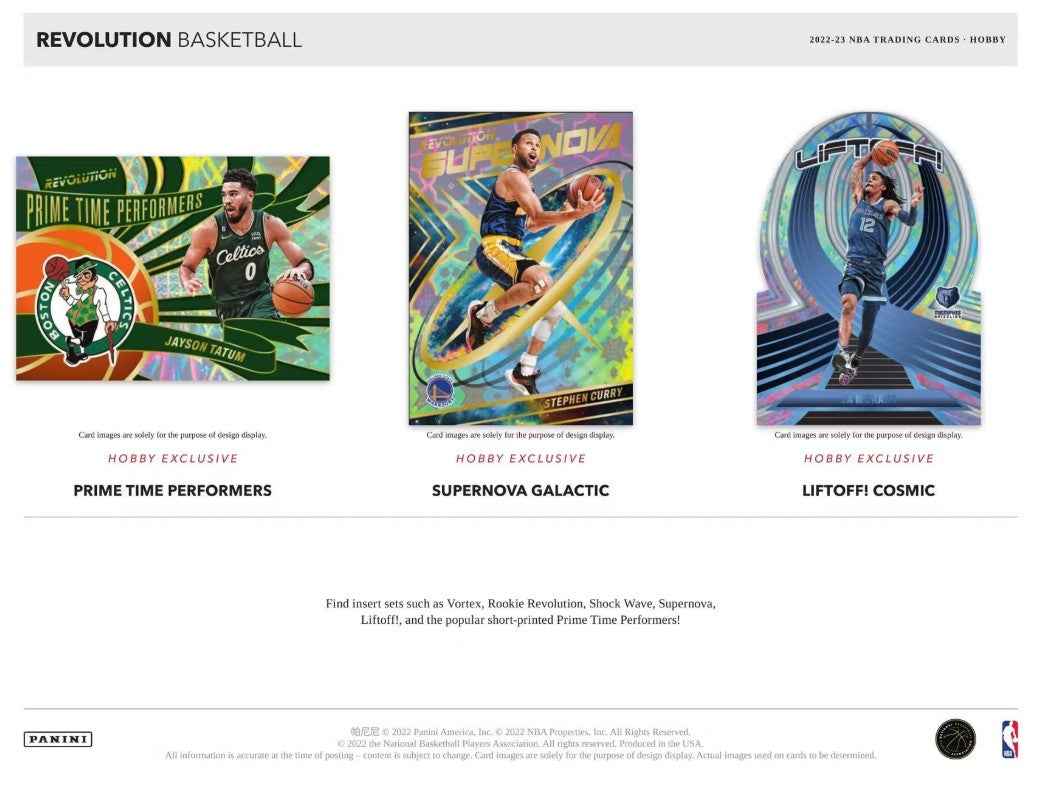 2022/23 Panini Revolution Basketball Hobby Box