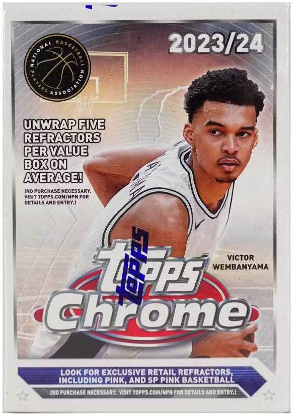 2023/24 Topps Chrome Basketball Blaster Box