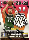 2020/21 Panini Mosaic Basketball 8-Pack Blaster Box (Orange Fluorescent Prizms!)