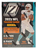 2022 Panini Zenith Football 6-Pack Blaster Box