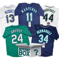Autographed/Signed Seattle Baseball Jersey Mystery Box with PSA JSA or Beckett COA