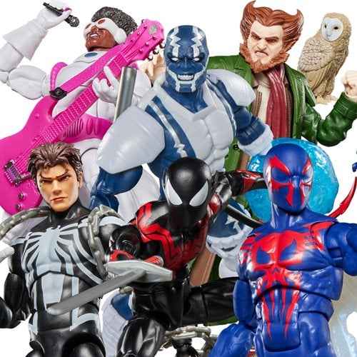 Spider-Man Marvel Legends Retro Cardback 6-Inch Action Figures 2026