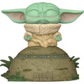 Star Wars: The Mandalorian The Child Using the Force Deluxe Pop!
