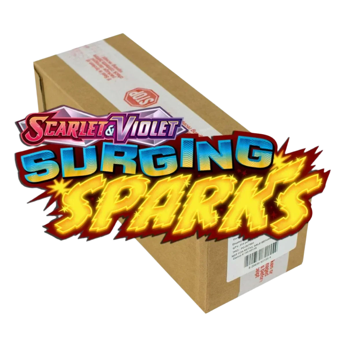 Scarlet & Violet: Surging Sparks - Booster Box Case
