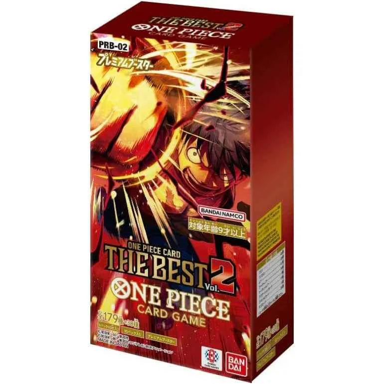 (Japanese) One Piece TCG: The Best PRB-02 Vol. 2 Booster Box