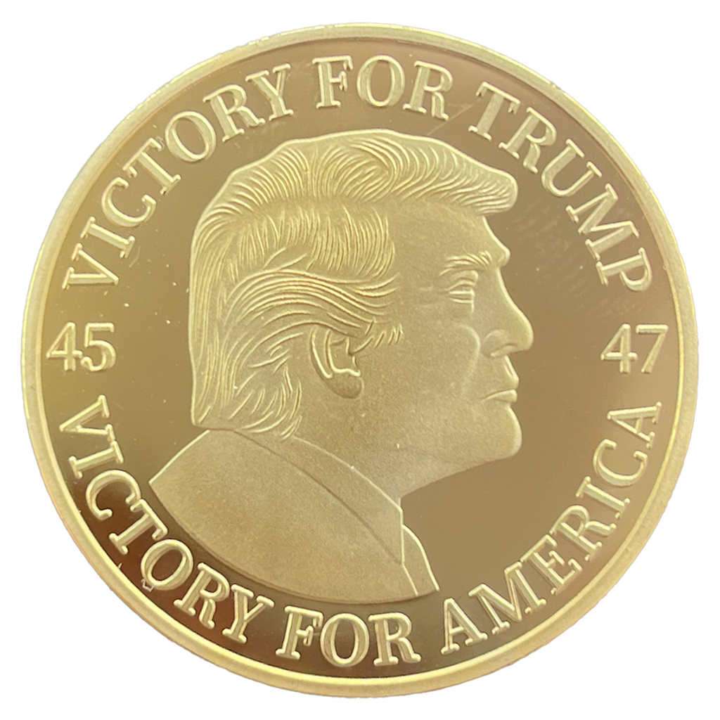 Trump 45/47 Gold Coin