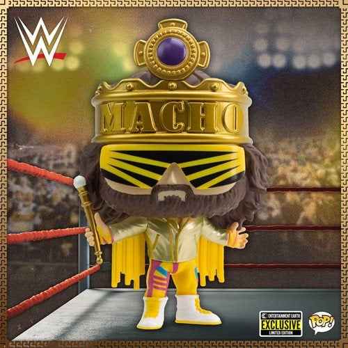 Funko POP! WWE: Metallic King Macho Man - Entertainment Earth Exclusive