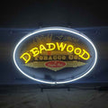 World Famous Deadwood Tobacco_Co. Cigar Neon Light Sign