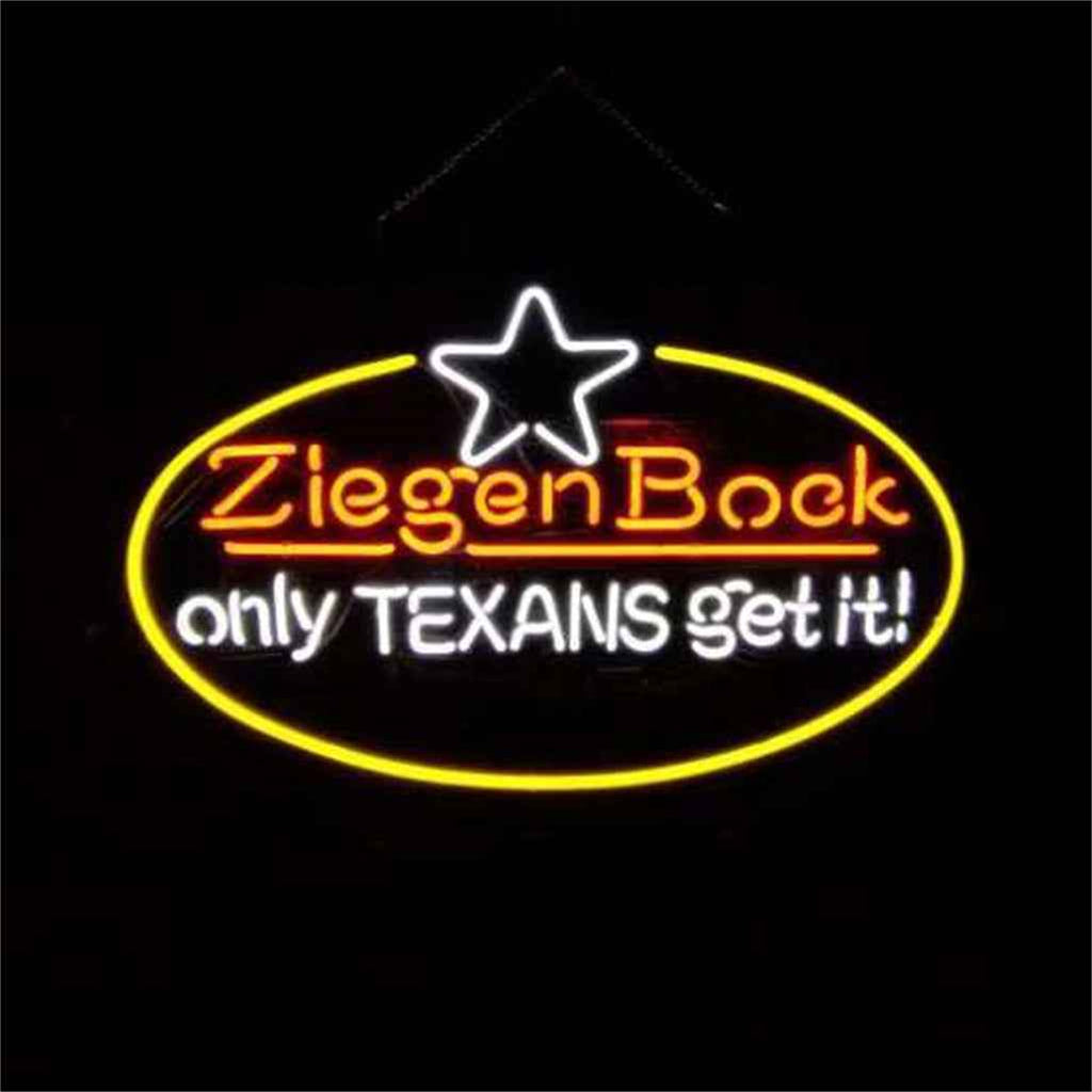 Ziegen Bock Only Texans Get it Neon Light Sign