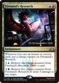 Firemind's Research (PRE-171S) - Guilds of Ravnica Promos Foil