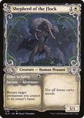 Shepherd of the Flock // Usher to Safety (ELD-278) - Throne of Eldraine: (Showcase)