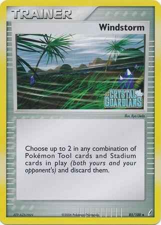 Windstorm (85/100) (Stamped) [EX: Crystal Guardians]
