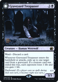 Graveyard Trespasser // Graveyard Glutton (PRE-104S) - Innistrad: Midnight Hunt Promos: (Double Faced Transform) Foil