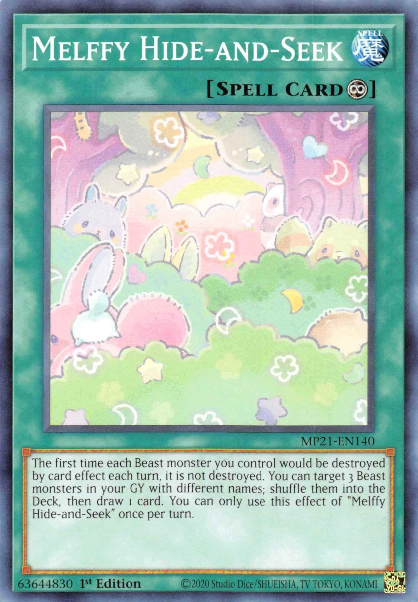 Melffy Hide-and-Seek [MP21-EN140] Common